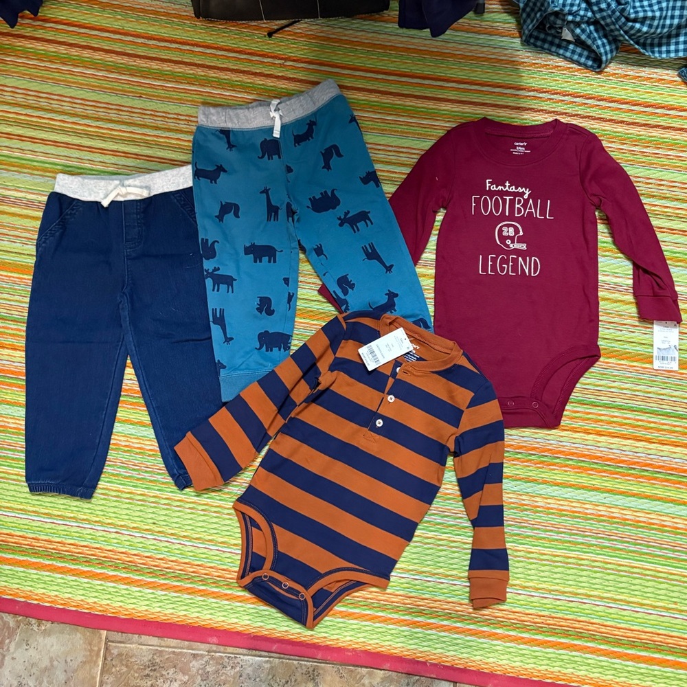 Carter’s Boy Fall Bundle NWT